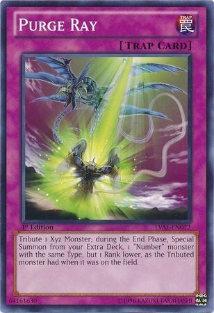 Purge Ray - LVAL-EN072 - Common 1st Edition Legacy of the Valiant 1st Edition Singles (espanol)