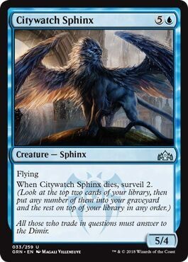 Citywatch Sphinx 033/259 - Guilds of Ravnica Singles