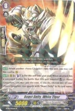 Beast Deity, White Tiger - Breaker of Limits (BT06)
Breaker of Limits