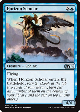 Horizon Scholar 059/280 - Magic 2019 (M19) Singles