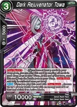 Dark Rejuvenator Towa - Colossal Warfare (DBS-B04)
Colossal Warfare