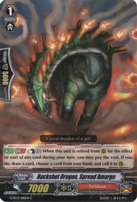 Buckshot Dragon, Spread Amarga - Ultimate Stride (G-BT13)
Ultimate Stride