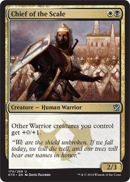 Chief of the Scale 170/269 Khans of Tarkir Singles (Español)