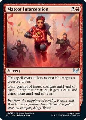 Mascot Interception 110/275  Strixhaven: School of Mages Singles  (Español)
