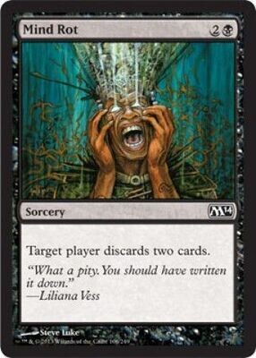 Mind Rot 106/249 - Magic 2014 (M14) Singles (Español)