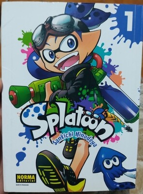 SH3 Splatoon Manga Volumen 1 Espanol Norma