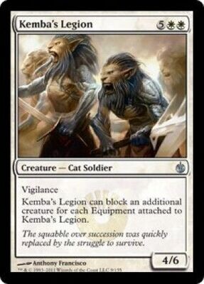 Kemba&#39;s Legion
Mirrodin Besieged Singles(Español)