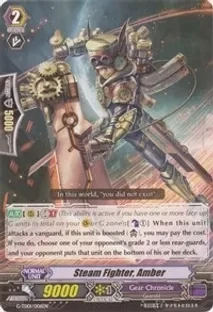 Steam Fighter, Amber - G-TD01: Awakening Of The Interdimensional Dragon (G-TD01)
G-TD01: Awakening Of The Interdimensional Dragon