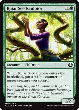 Kujar Seedsculptor 159/264 Kaladesh Singles