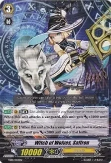 SH Witch of Wolves, Saffron - Trial Deck 13: Successor of the Sacred Regalia (TD13)
Trial Deck 13: Successor of the Sacred Regalia