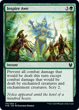 Inspire Awe 175/254 -  Theros: Beyond Death Singles