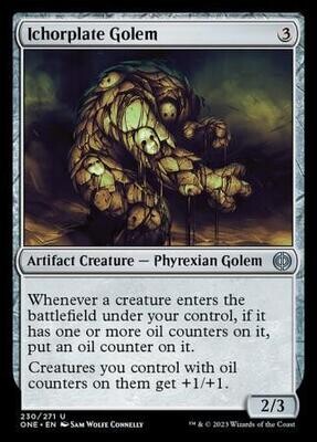Ichorplate Golem 230/271
Phyrexia All Will Be One Singles