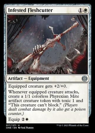 Infested Fleshcutter 017/271 Phyrexia All Will Be One Singles