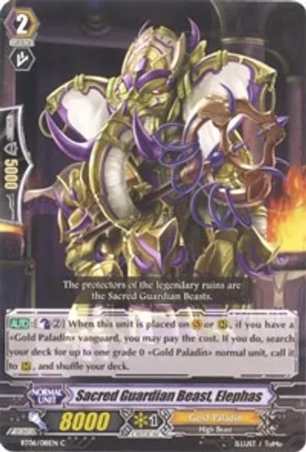Sacred Guardian Beast, Elephas - Breaker of Limits (BT06)
Breaker of Limits