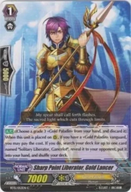 Sharp Point Liberator, Gold Lancer - Infinite Rebirth (BT15) Infinite Rebirth