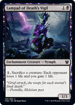 Lampad of Death&#39;s Vigil 103/254 - Theros: Beyond Death Singles (Español)