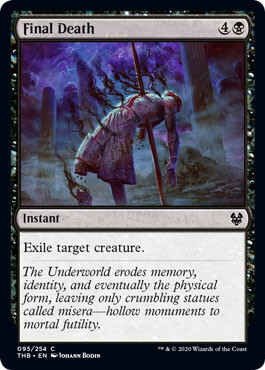 Final Death 095/254 Theros: Beyond Death Singles(Español)