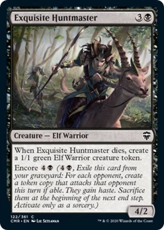 Exquisite Huntmaster 122/361 - Commander Legends Singles