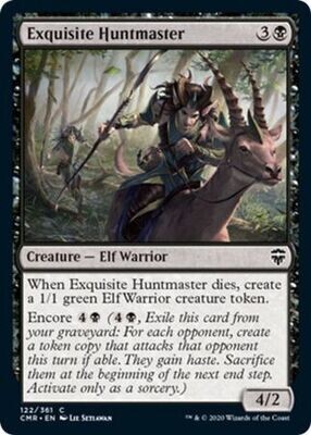 Exquisite Huntmaster 122/361 - Commander Legends Singles (Español)