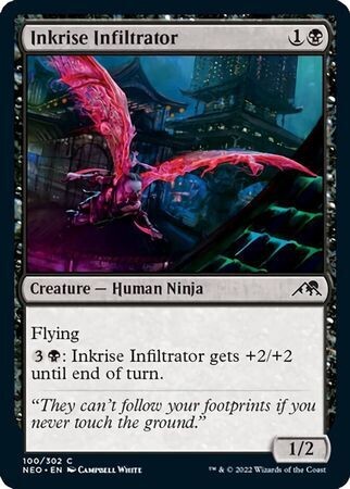 Inkrise Infiltrator 100/302 Kamigawa Neon Dynasty Singles
