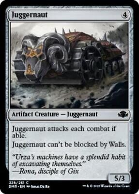 Juggernaut 228/261
Dominaria Remastered Singles