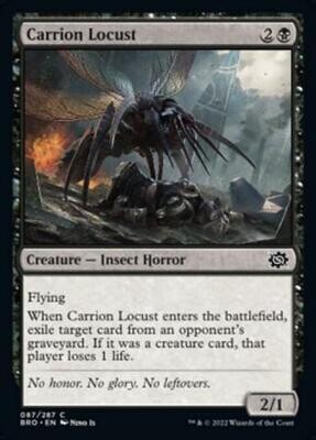 Carrion Locust 087/287 - The Brothers&#39; War Singles