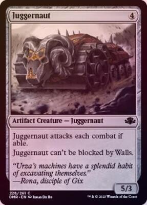 Juggernaut 228/261 - Foil Dominaria Remastered Foil Singles