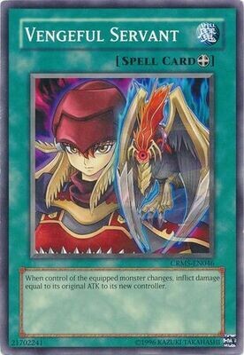 Vengeful Servant - CRMS-EN046 - Common Unlimited Crimson Crisis [CRMS] Unlimited Singles