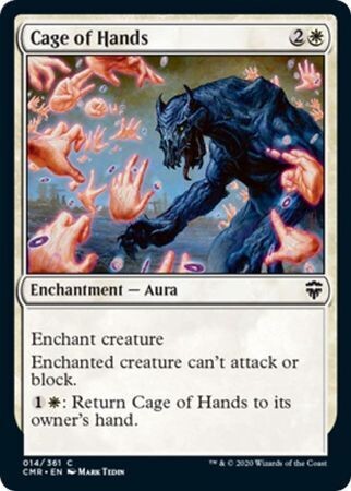 Cage of Hands 014/361
Commander Legends Singles(Español)