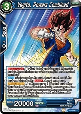 Vegito, Powers Combined - Destroyer Kings (DBS-B06)
Destroyer Kings