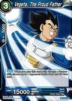 Vegeta, The Proud Father - Union Force (DBS-B02)
Union Force
