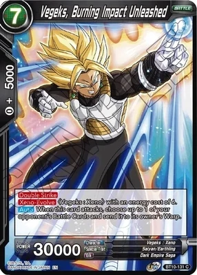 Vegeks, Burning Impact Unleashed - Rise of the Unison Warrior (DBS-B10)
Rise of the Unison Warrior