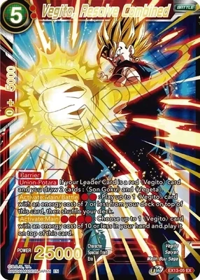 Vegito, Resolve Combined - Special Anniversary Set 2020 (DBS-BE13)
Special Anniversary Set 2020