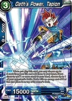 Oath&#39;s Power, Tapion - Colossal Warfare (DBS-B04) Colossal Warfare Foil