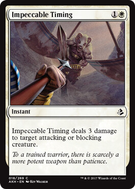 Impeccable Timing 018/269 - Amonkhet Singles