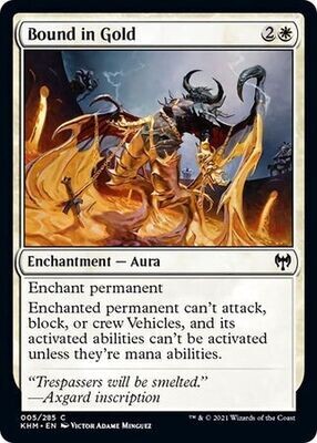 Bound in Gold 005/285 - Kaldheim Singles (Español)