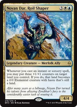 Noyan Dar, Roil Shaper 216/274
Battle for Zendikar Singles (Español)