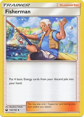 Fisherman - 130/168 - Uncommon
Sun &amp; Moon: Celestial Storm Singles