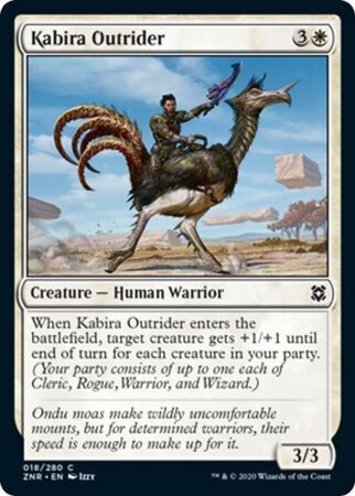 Kabira Outrider 018/280 - Zendikar Rising Singles (Español)