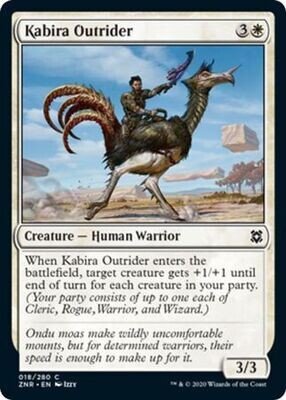 Kabira Outrider 018/280 - Zendikar Rising Singles (Español)