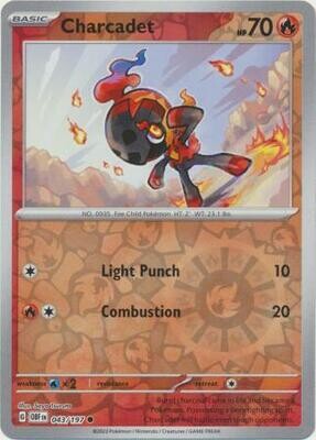 Charcadet - 043/197 - Common Reverse Holo Obsidian Flames Reverse Holo Singles