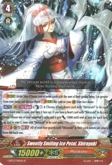 SH Sweetly Smiling Ice Petal, Shirayuki - Ultimate Stride (G-BT13)
Ultimate Stride