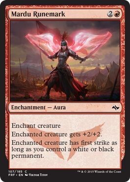 Mardu Runemark 107/185 -  Fate Reforged Singles (Español)