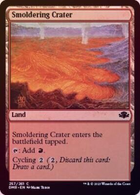 Smoldering Crater  257/261- Dominaria Remastered (DMR)