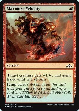 Maximize Velocity 111/259 - Foil Guilds of Ravnica Foil Singles