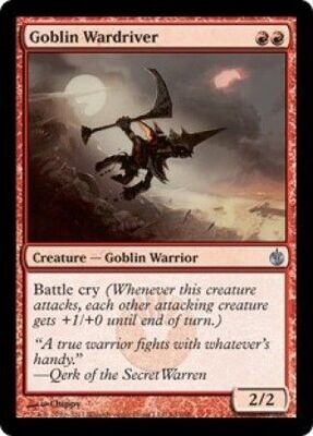 Goblin Wardriver
Mirrodin Besieged Singles (Español)