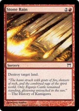 Stone Rain 191/306 - Champions of Kamigawa Singles