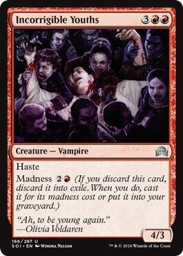 Incorrigible Youths 166/297 Shadows over Innistrad Singles