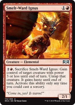 Smelt-Ward Ignus 116/259 - Ravnica Allegiance Singles