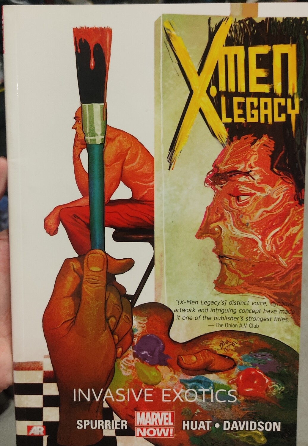 NELA&#39;n, X Men Comic Legacy Invasive Exotics Comic TP Marvel Comics Ingles